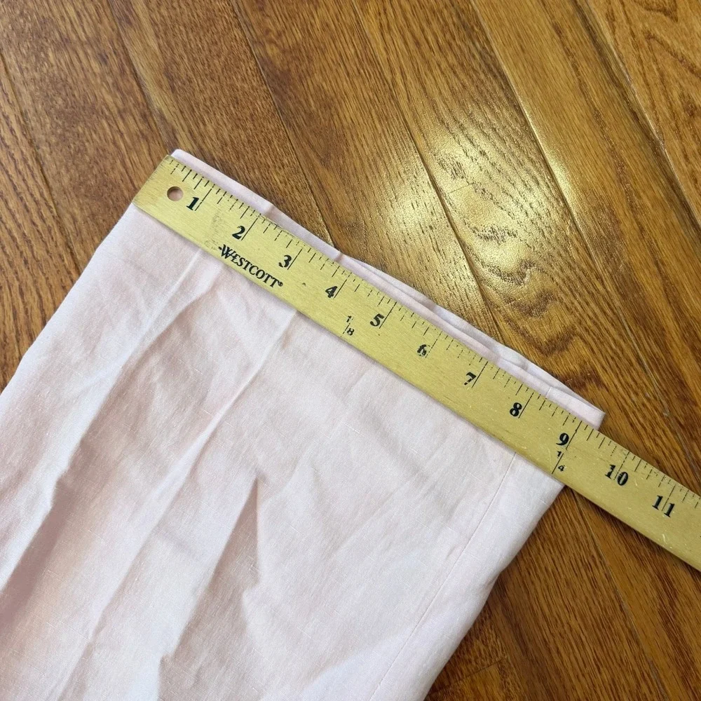 Vineyard Vines Clubhouse Linen Silk Pants Mens 38x32 Pink Summer Golf Preppy